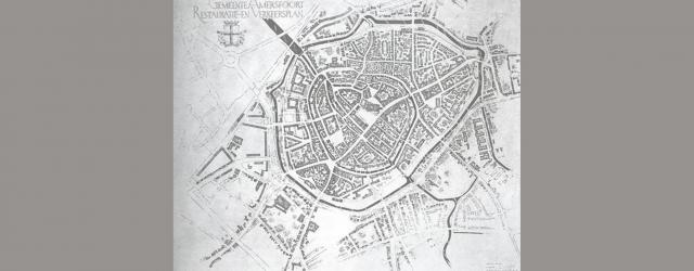 Gemeente Amersfoort, Restauratie- en Verkeersplan, David Zuiderhoek, 1946 
